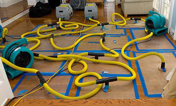 Professional Crawl Space Water Removal technician working in Woodbury, NJ